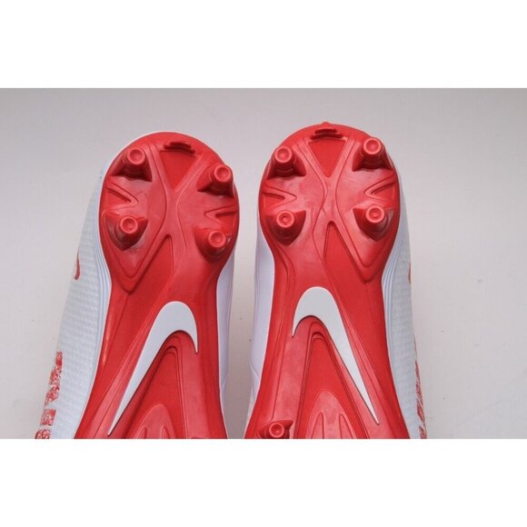 Nike Alpha Huarache 7 Varsity Lacrosse Cleats Mens Red White Size 10.5 - Picture 12 of 14